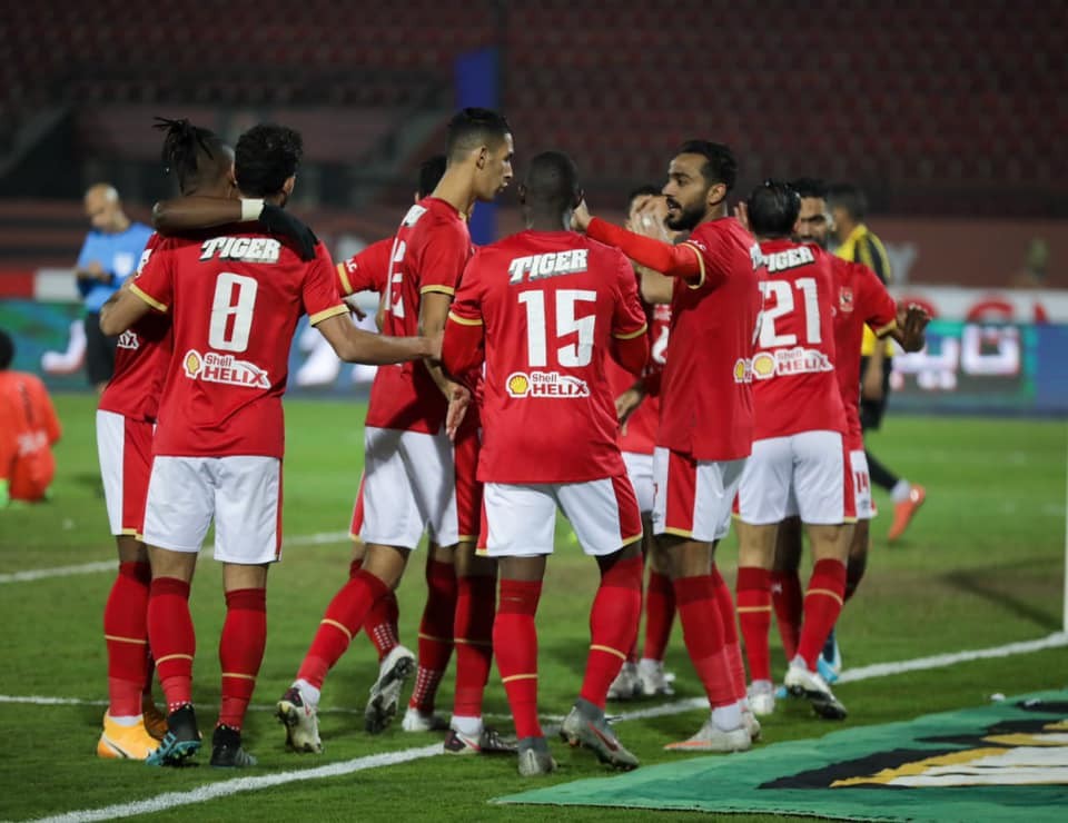 لاعبو الأهلي المصري