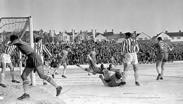 جانب من المباراة