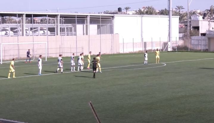 جانب من المباراة