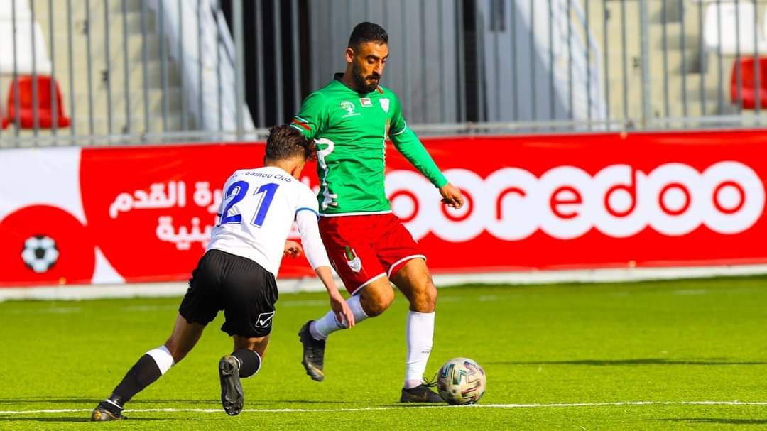 جانب من المباراة