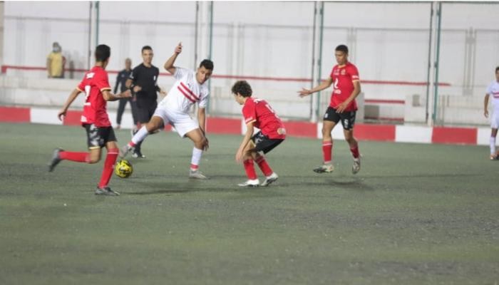 جانب من المباراة