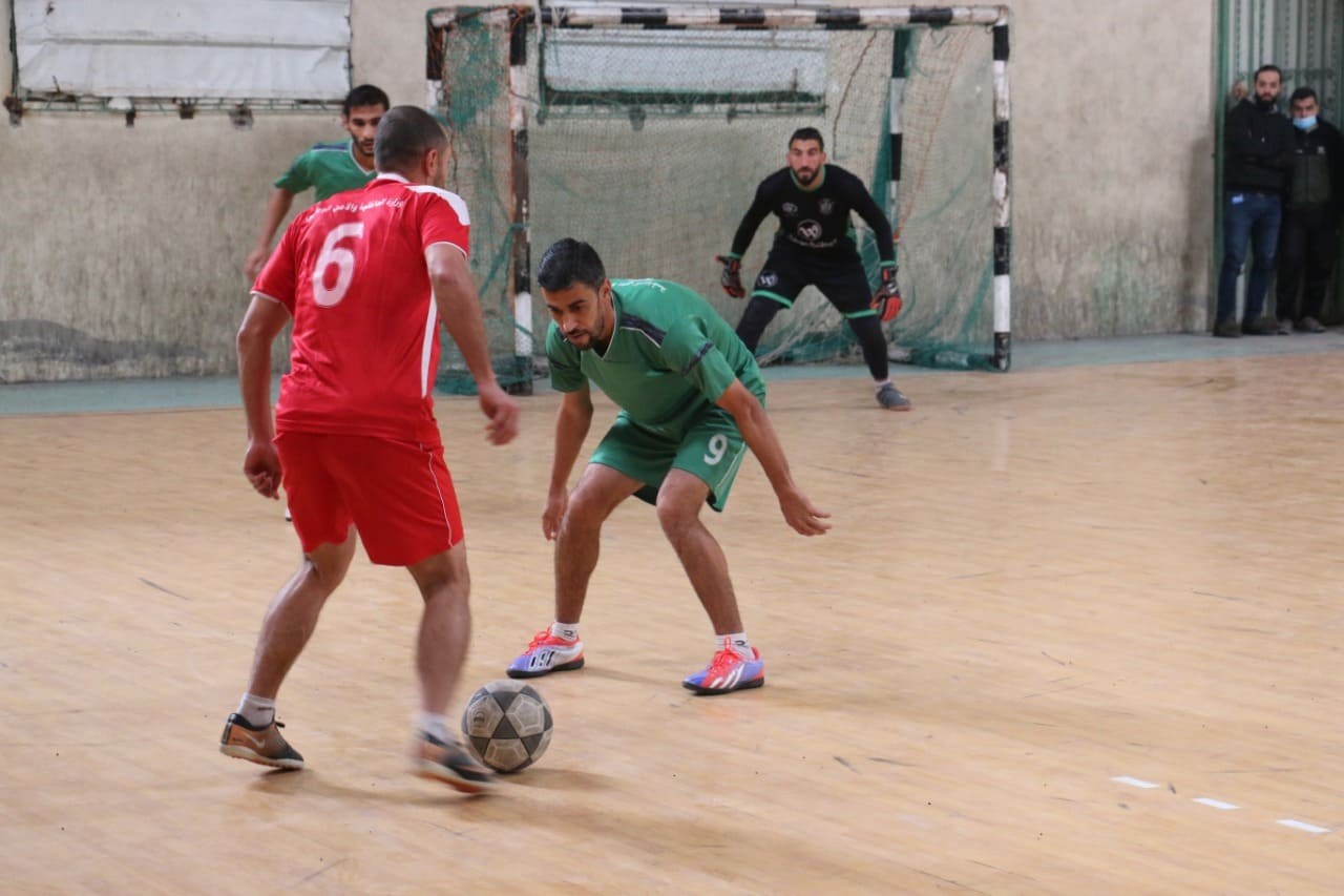 جانب من المباراة النهائية