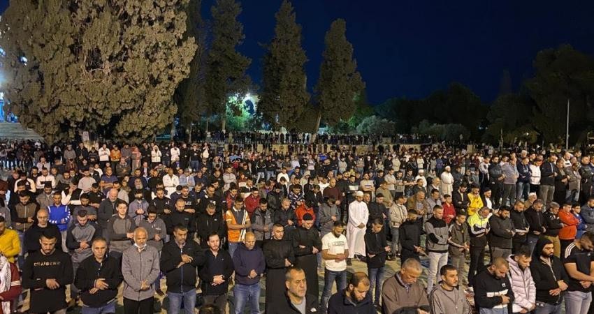 صورة خلال الصلاة