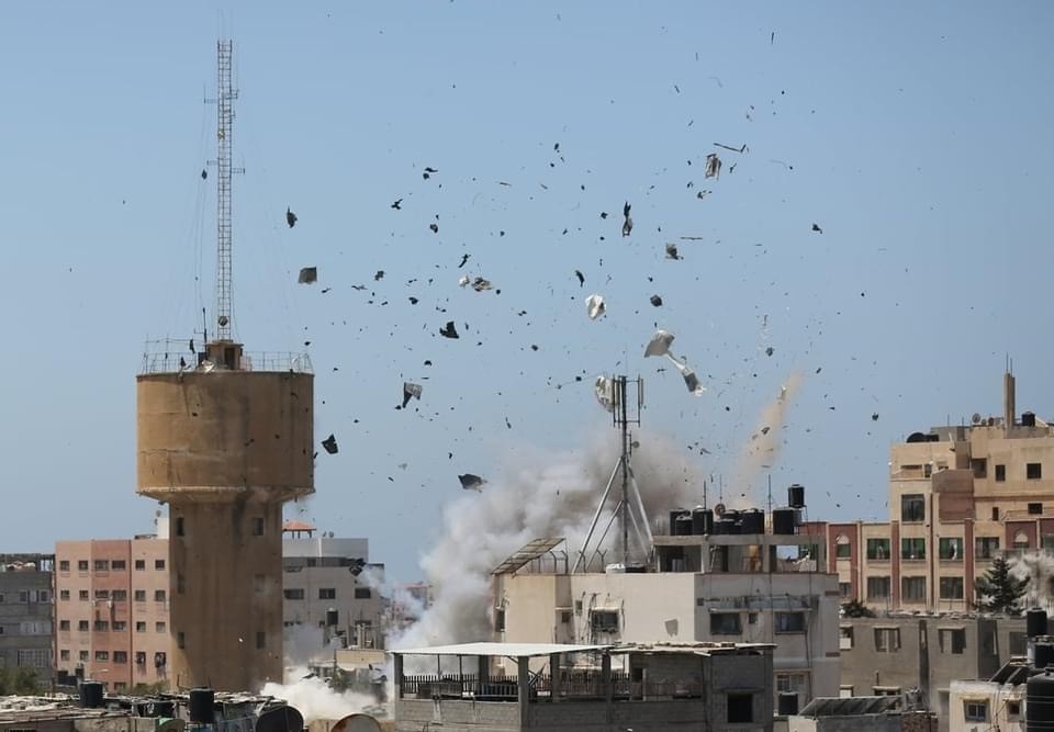 صورة من العدوان على غزة