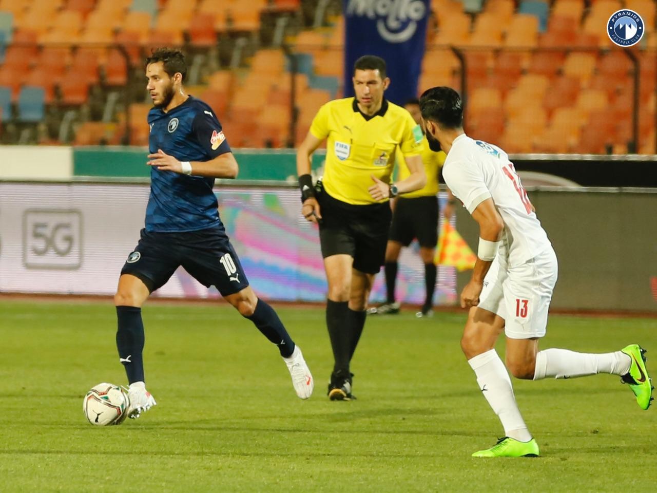 جانب من المباراة