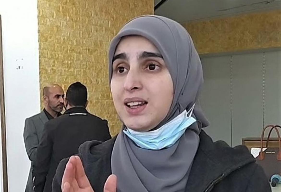 الناشطة السياسية سمر حمد