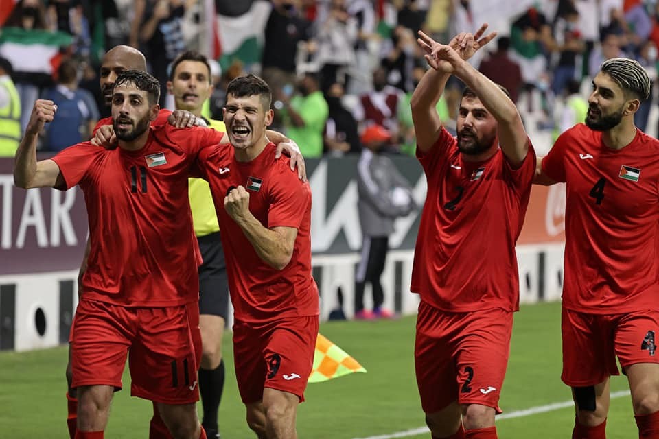 لاعبو فلسطين