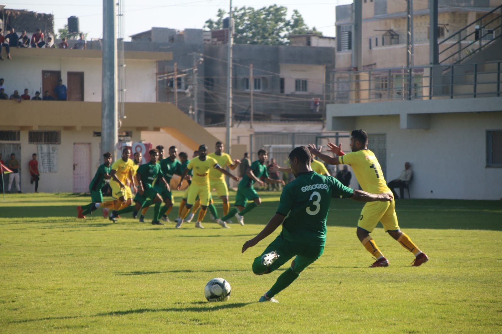 جانب من أحد مباريات دوري الممتازة
