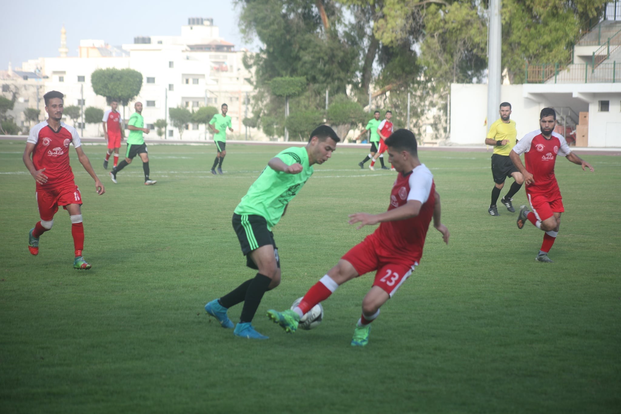 جانب من أحد مباريات دوري الثانية