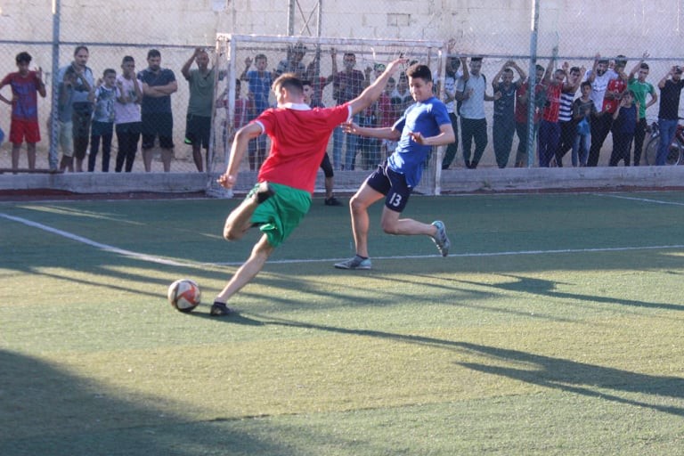 جانب من أحد مباريات البطولة