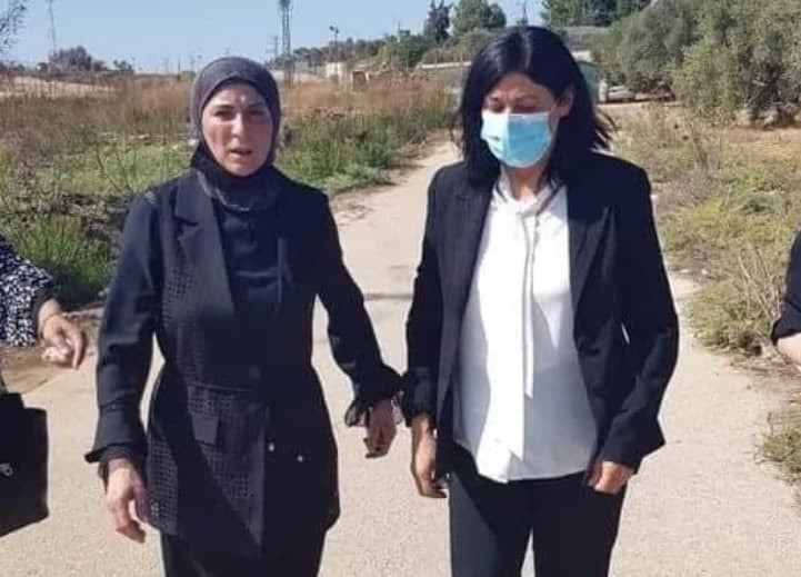 النائبة جرار لحظة الإفراج