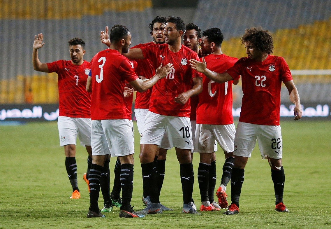 لاعبو منتخب مصر