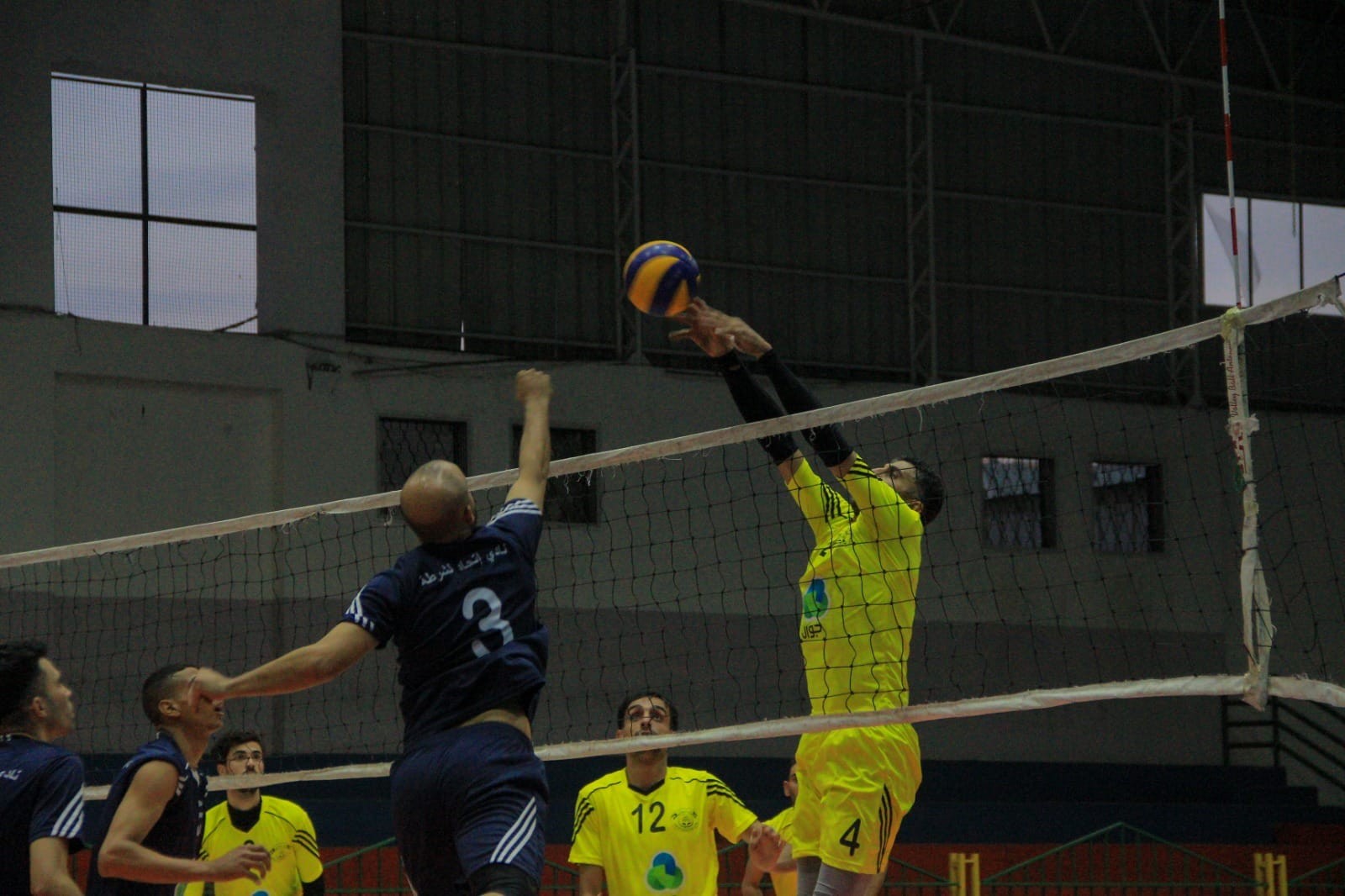 جانب من أحد مباريات البطولة