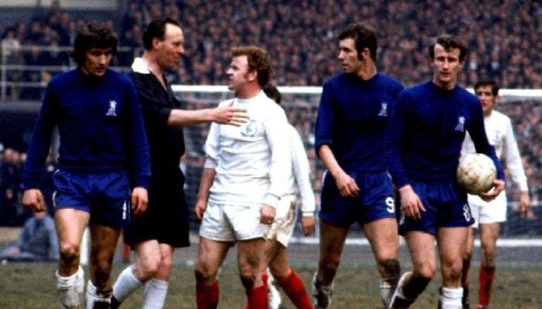 جانب من مباراة تشيلسي وليدز