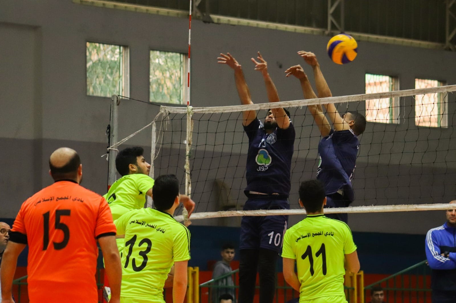 جانب من أحد مباريات البطولة