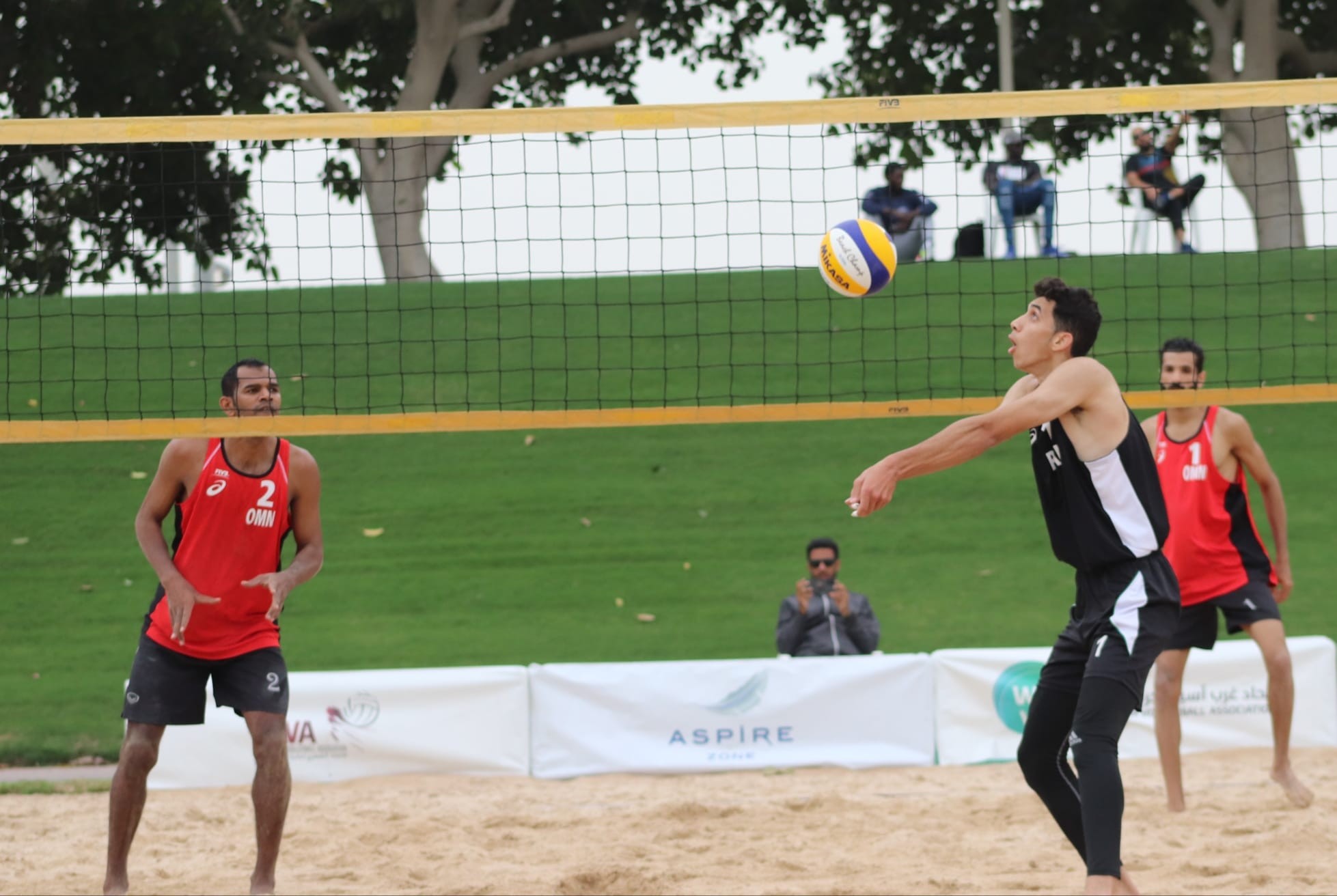 جانب من المباراة