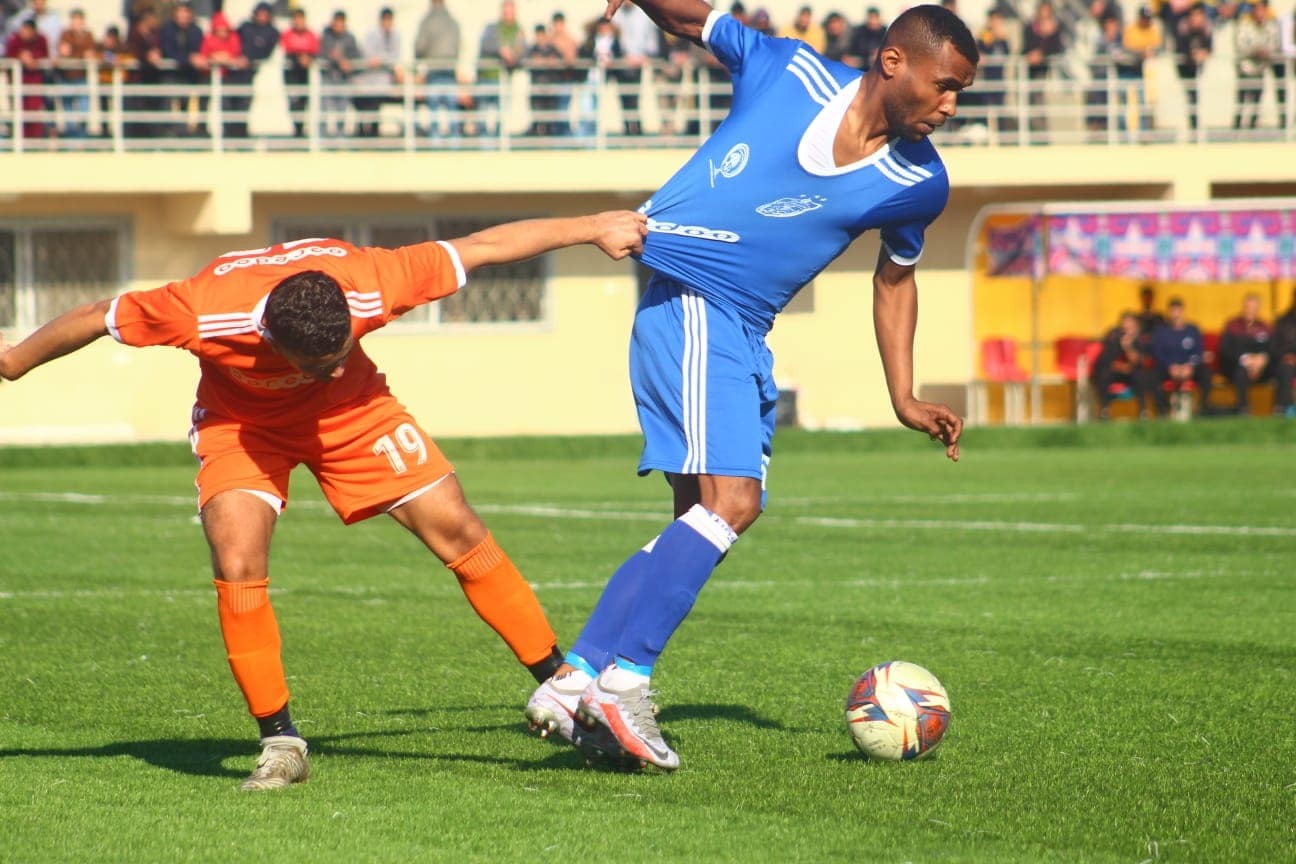 جانب من المباراة