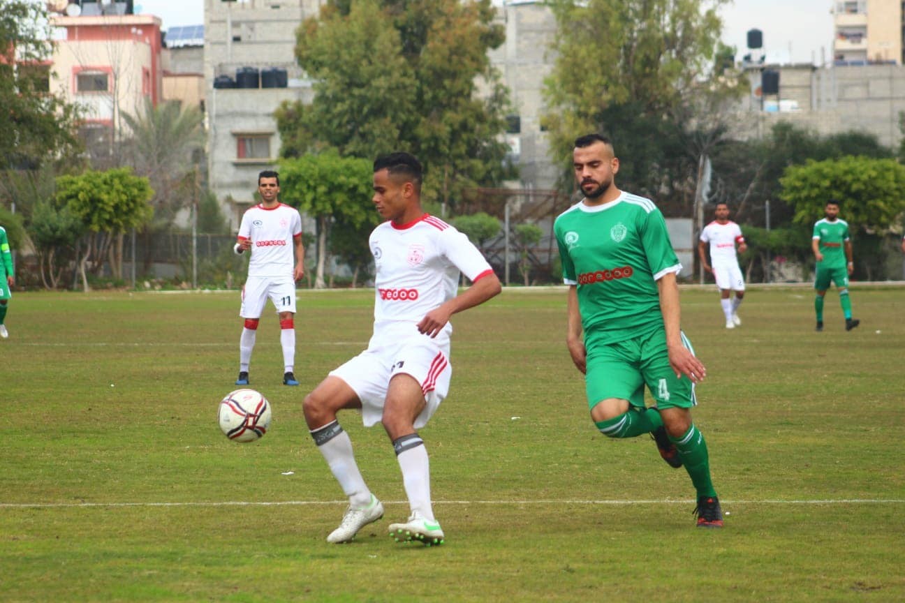 جانب من المباراة