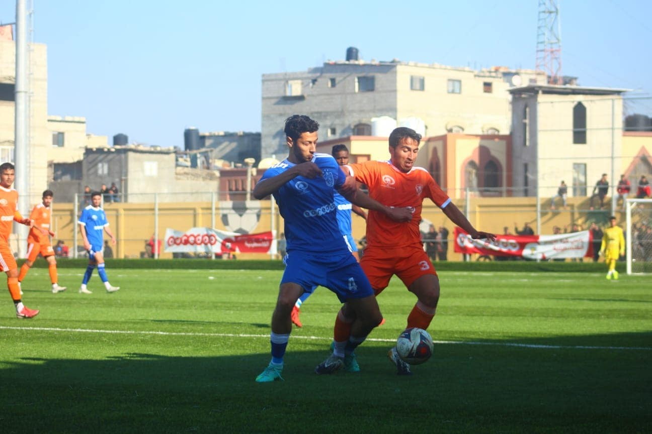 جانب من المباراة