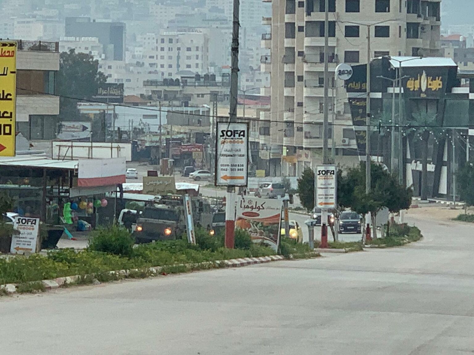 صورة لاقتحام الاحتلال لبلدة يعبد