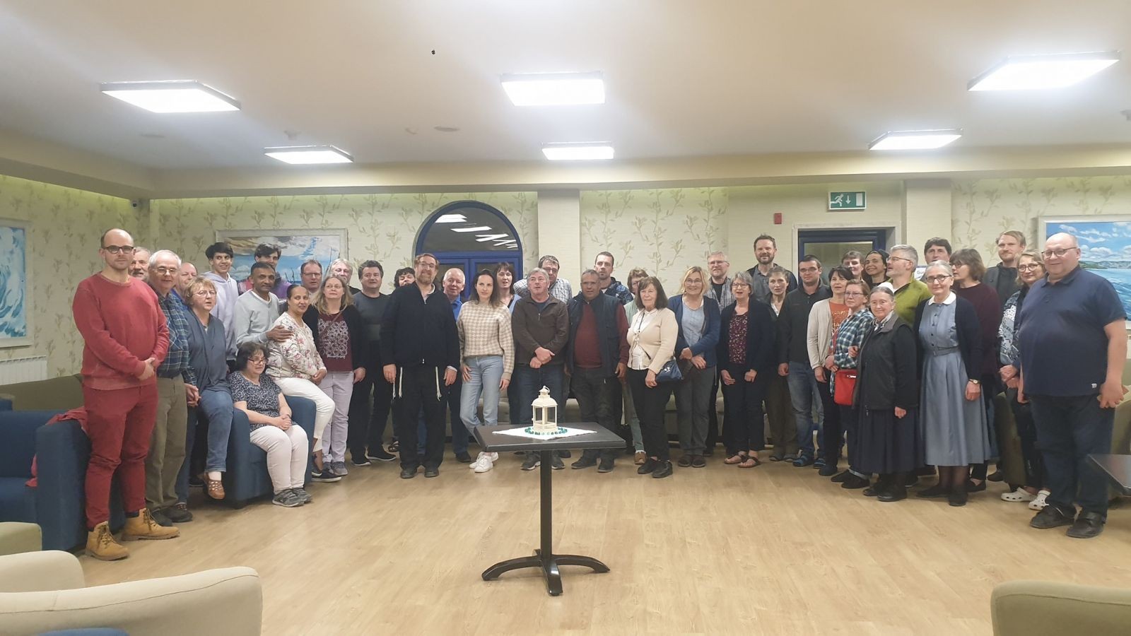 جانب من اللقاء التطبيعي