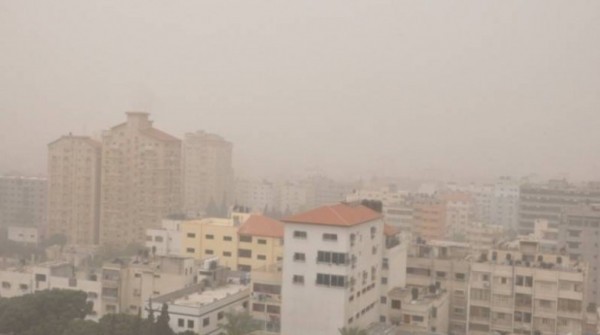 الطقس: أجواء خماسينية جافة ومغبرة وارتفاع على درجات الحرارة