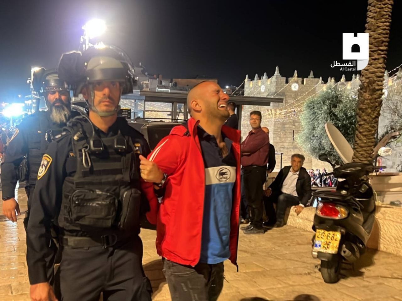 صورة من مواجهات باب العامود في القدس المحتلة