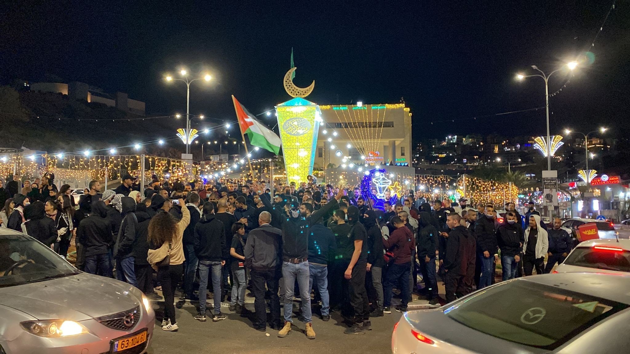 صورة خلال الوقفة