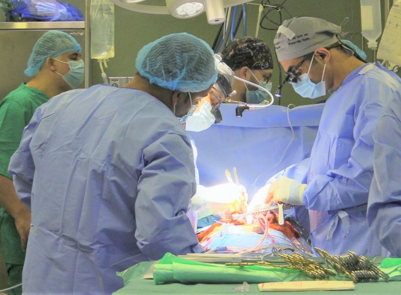 صورة من غرفة العمليات