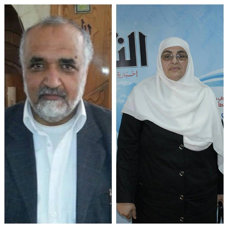 المختص في شؤون القدس جمال عمرو وزوجته