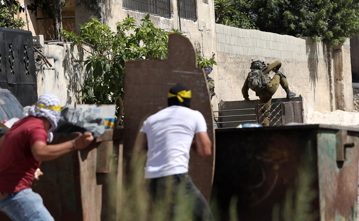 من مواجهات كفر قدوم.