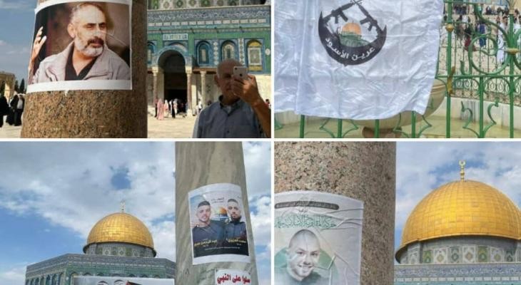 صور عدي التميمي في الأقصى