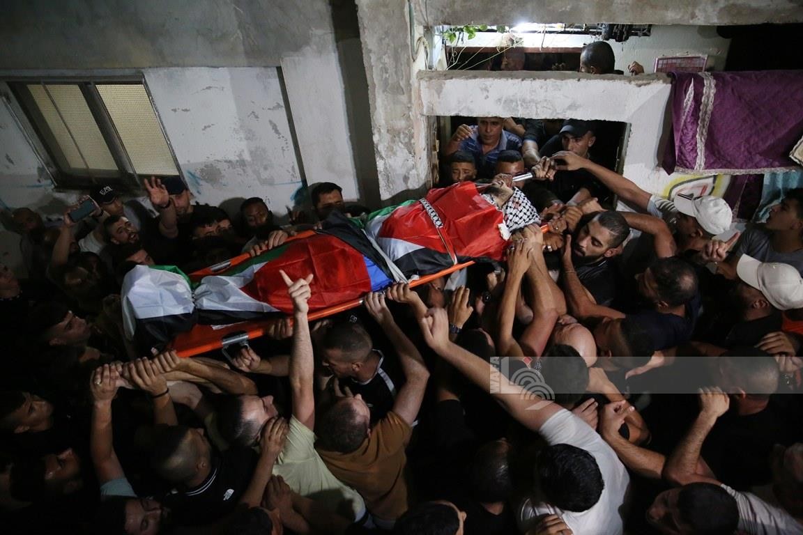 جانب من التشييع-وفا-