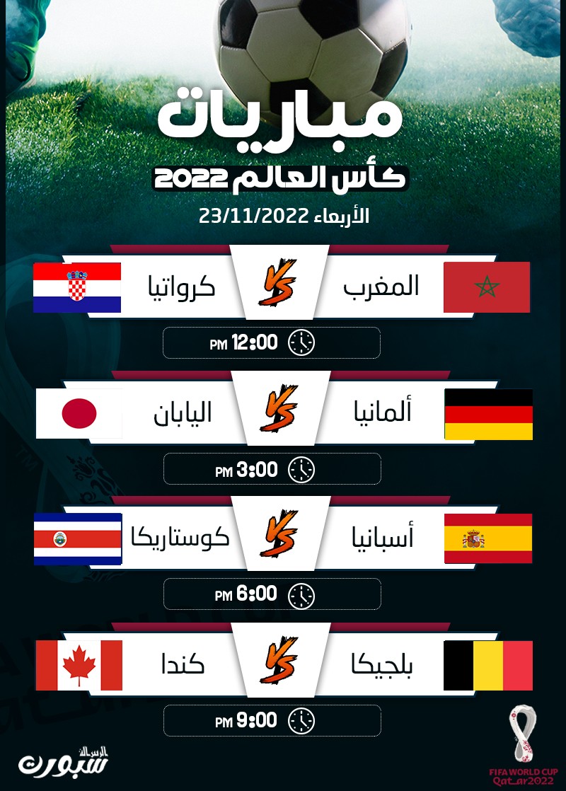 جدول مباريات اليوم الاربعاء.jfif