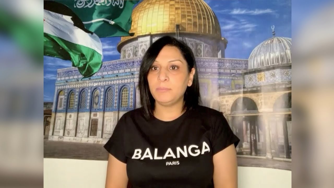 الناشطة المقدسية من حي الشيخ جراح سهاد عبد اللطيف