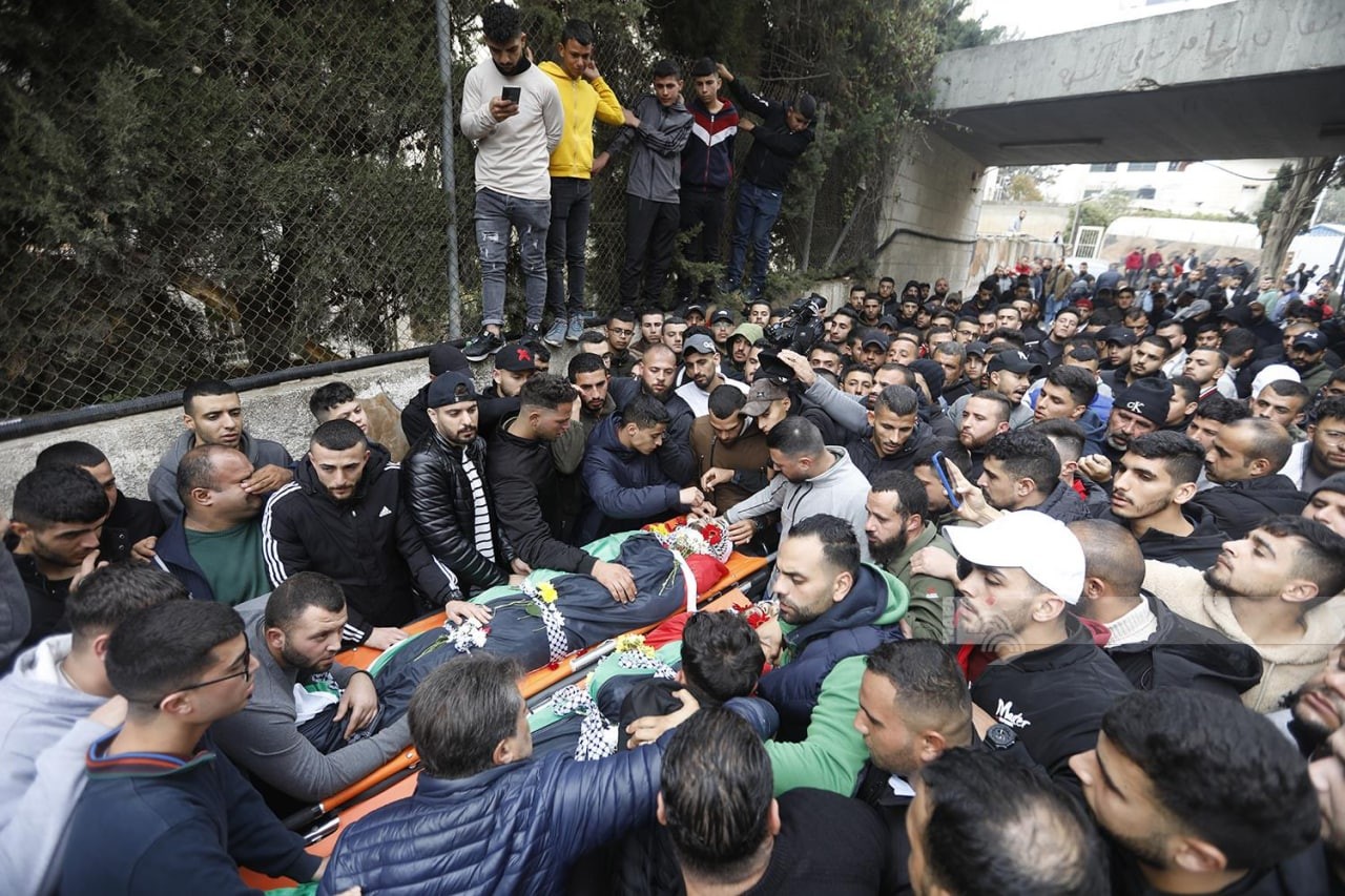 تشييع شهيدي رام الله