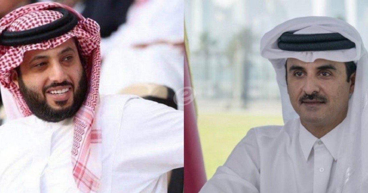 شاهد: تركي آل الشيخ يهدي أمير قطر أغنية بانتهاء كأس العالم 2022