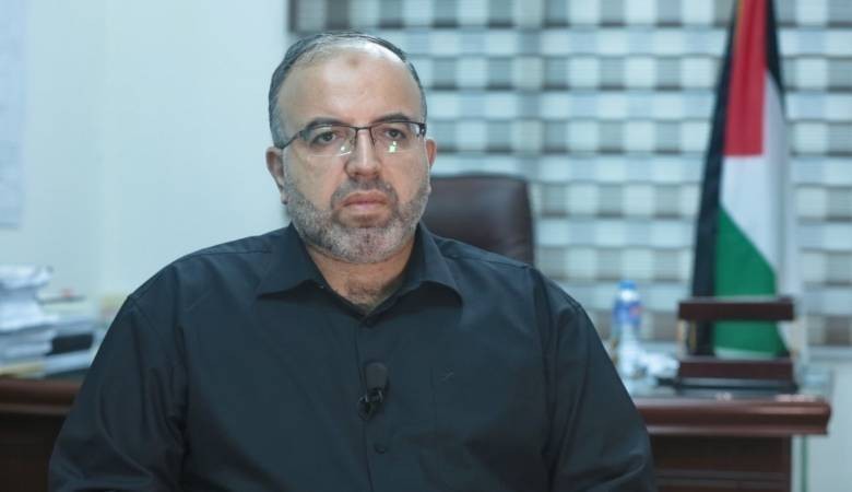 رئيس الدائرة الإعلامية لحركة حماس في قطاع غزة علي العامودي