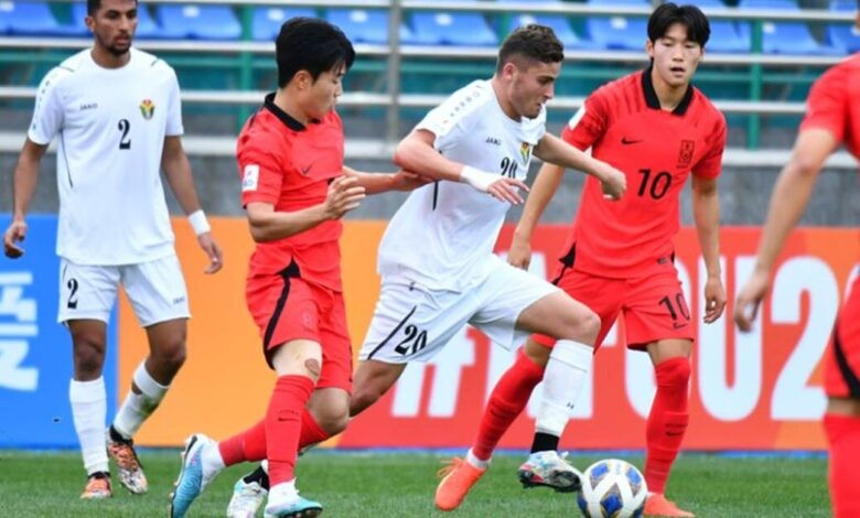 شاهد الآن بث مباشر لمباراة الأردن ضد كوريا الجنوبية الفجر مباشر يلا شوت لايف live