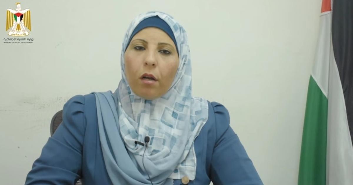 المتحدث باسم وزارة التنمية بغزة عزيزة الكحلوت