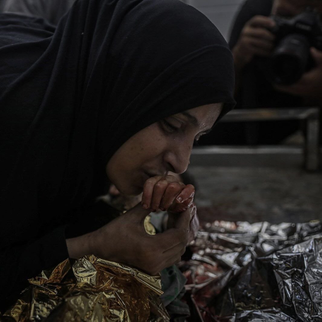 صورة من القصف