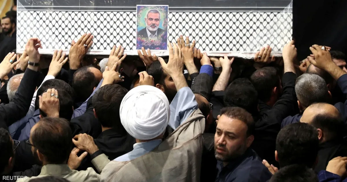 تشييع جثمان القائد إسماعيل هنية في طهران