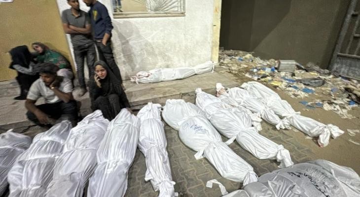 13 شهيدا في في قصف على المناطق الشرقية لخان يونس منذ صباح اليوم