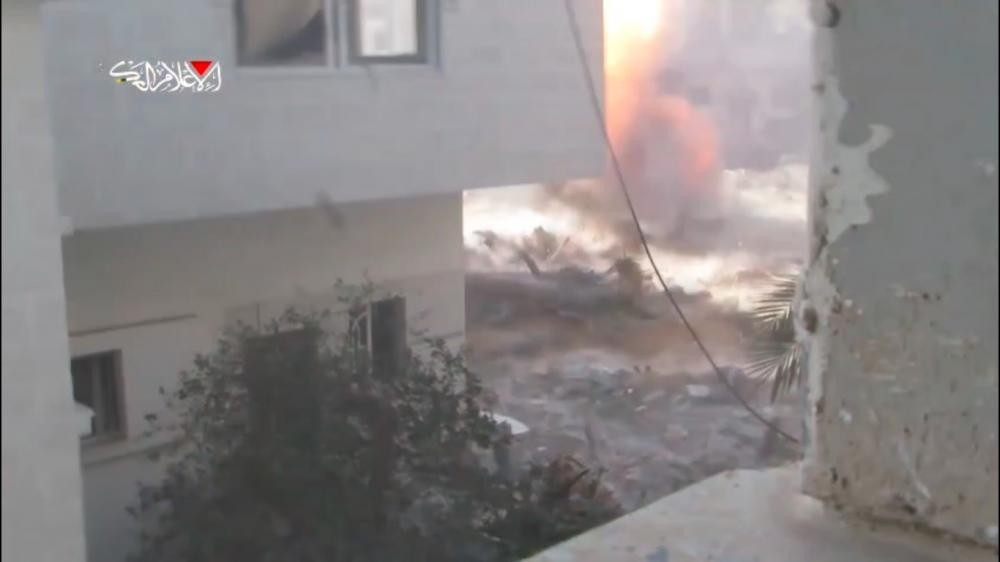 القسام تنفذ كمينًا مركبًا ضد جنود وآليات الاحتلال في رفح