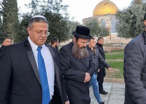 اقتحام بن غفير للأقصى.