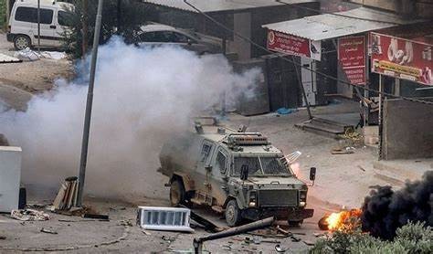 مقاتلو كتيبة جنين يواصلون التصدي لقوات الاحتلال في بلدة ميثلون