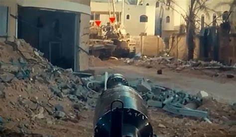 كتائب القسام تدمر 4 دبابات ميركفاه إسرائيلية شرق جباليا