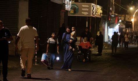 نزوح أهالي مخيم جنينن