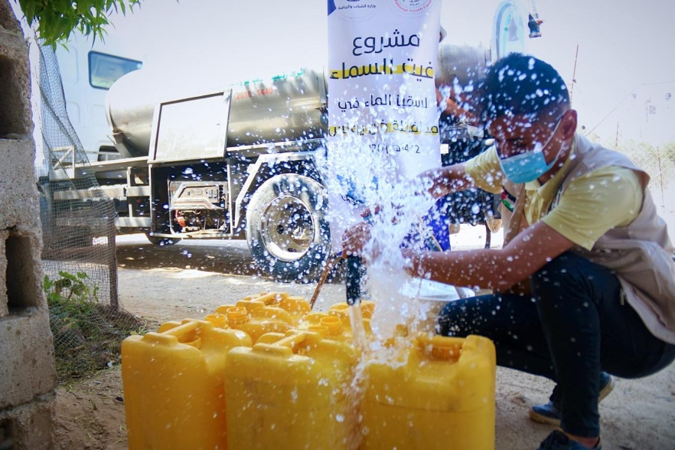 أزمة مياه خانقة يعاني منها سكان شمال غزة