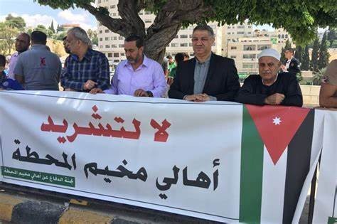 هيومن رايتس ووتش: السلطات الأردنية تُهجر سكان مخيم المحطة دون ضمانات قانونية